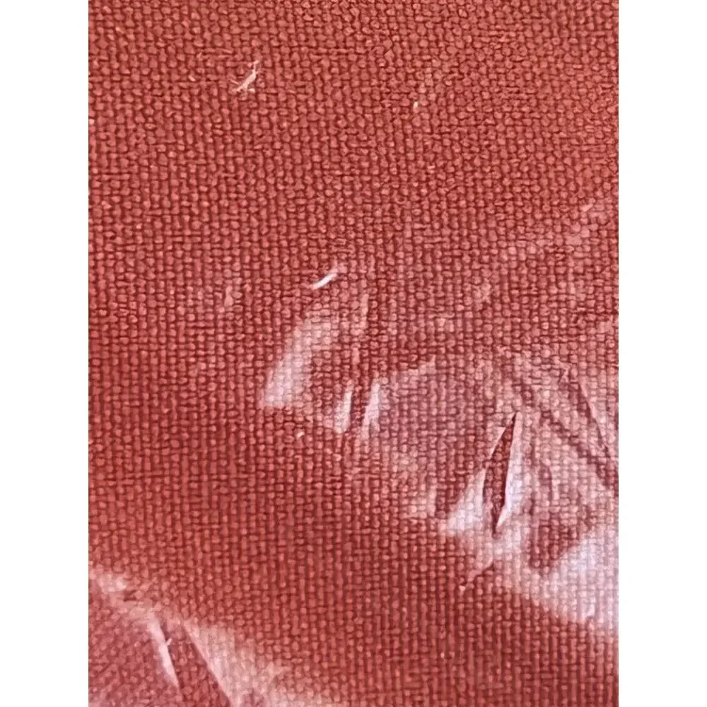 LA Linen Polyester Fabric Poplin Square Tablecloth Coral Red 58